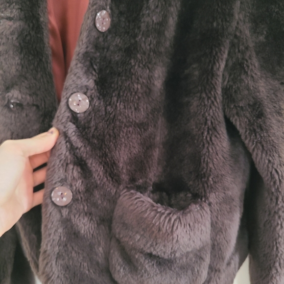 VINTAGE - Faux fur jacket - Picture 11 of 14